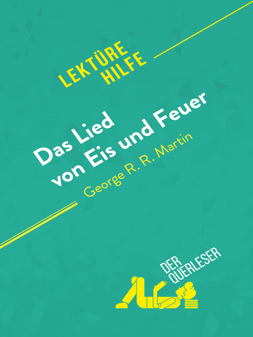 Cover image for Das Lied von Eis und Feuer von George R.R. Martin (Lektürehilfe)